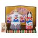  кукла hinaningyo compact керамика маленький симпатичный кукла для празника девочек /.....( маленький ) белый фарфор / миниатюра первый .... sama ... sama . украшение 