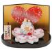  кукла hinaningyo compact керамика маленький симпатичный кукла для празника девочек / Sakura цветок . белый фарфор / миниатюра первый .... sama ... sama . украшение 
