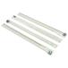 WAKI sliding rail bottom attaching roller rail 350mm 2 pcs insertion ( pair )