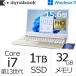 ʥ֥å dynabook W6AZHW7CAG Core i7 SSD1TB 32GB Officeʤ 15.6FHD ֥롼쥤 Windows 11Ρȥѥ