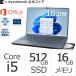  Dynabook dynabook W6AZLY5ECL Core i5 SSD512GB память 16GB Office имеется 16.0 type (16:10)WUXGA DVD Windows 11 ноутбук 