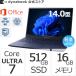  ноутбук новый товар Dynabook W6RZMA7PBL легкий 14.0 type / Core Ultra 7 SSD512GB память 16GB Office имеется Windows 11 Pro PC официальный 