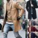  men's fashion Chesterfield coat men's 40 fee tailored jacket long coat trench coat autumn winter commuting 20 fee 30 fee 50 fee men's 