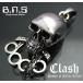 Clash �J�C�U�[�i�b�N���X�J���y���_���g �V���o�[925�@neck-1042-P50