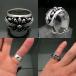�S�V�b�N�N���X�����O�@�V���o�[925 SV925 Silver925 �␻�����O�yring-717-R95�z �֘A�摜2