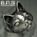  серебряный. кошка. лицо. кольцо кошка fei sling серебряный 925 серебряный silver925 ( кошка кольцо .. кошка cat. кошка )[ring-730-R107]