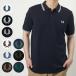 [ параллель импортные товары ] Fred Perry FRED PERRY мужской рубашка-поло с коротким рукавом one отметка TWIN TIPPED FRED PERRY SHIRT M3600