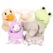 kasi wear /kasi wear KASHWERE baby blanket animal CAT DUCK ELEPHANT FROG LAMB