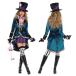 ハロウィン コスプレ 仮装 マジーシャーン ピエロ メイド服 コスチューム レディース ワンピース ハロウィングッズ 変装パーティー