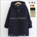  school coat lady's duffle coat cotton inside jacket student light with a hood . thick warm going to school casual protection against cold autumn winter 