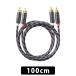 FIIO TRUST LR-RCA6M 100cm(RCA to RCA) аудио кабель аналог соединительный кабель серебряный металлизированный нет кислород медь линия оригинальный медь составной сборник комплект защита fi-o