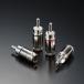 TOP WING Root RCA Plug 2 пара [TW-RRP-2PI]RAC штекер маленький диаметр кабель оптимальный серебряный металлизированный штекер средний пустой Contact верх wing 