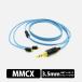 e* слуховай аппарат *laboTurquoise MMCX-3.5mm 120cm слуховай аппарат кабель li кабель 3.5mm3 высшее Mini штекер высокая прочность высота разрешение i- слуховай аппарат *labo