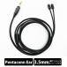 intime COAXUS 3.5mm for Pentaconn ear слуховай аппарат кабель li кабель соответствует баланс штекер OFC серебряный металлизированный аудио кабель anti -m