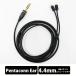 intime COAXUS 4.4mm for Pentaconn ear слуховай аппарат кабель li кабель соответствует проводной слуховай аппарат баланс штекер OFC серебряный металлизированный Vocal anti -m