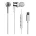 audio-technica ATH-CKD30C WH проводной слуховай аппарат kana ru type воздухо-непроницаемый type USB Type-C смартфон прямой .. Mike имеется телефонный разговор высококачественный звук DAC установка Audio Technica 
