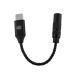 Kiwi Ears AD1 - Black USB-C DAC адаптор Type-C соответствует 3.5mm TRRS CTIA стандарт KT02H20 прозрачный низкий деформация низкий шум проект Android телефонный разговор compact kiwi* year z
