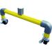 TRUSCO 124-6005 ASFG-KCY safety guard for legs with casters yellow 1246005
