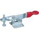  super tool TD01F super under person pushed e type toggle clamp ( horizontal steering wheel type ) total length :93mm tightening power :0.2kN