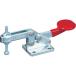  super tool TD03F super under person pushed e type toggle clamp ( horizontal steering wheel type ) total length :112mm tightening power :0.3kN flange base 