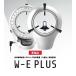  микро сеть W-E PLUS реальный body микроскоп для 2 -слойный наматывать LED кольцо освещение оборудование вертикальный освещение есть 