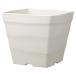  craft квадратное 25 type белый Apple одежда -250×250×220 земля емкость 6L горшок 