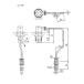 [LIXIL]INAX AWL-75A для кнопка тип вентиль часть LF-75P товар сумма Y30,000 и больше покупка бесплатная доставка!