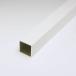  aluminium угол труба белый угол стойка четырехкантный брус 2.0x40x40x4000mm белый 