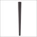 стол ножек железный DSP-5 конус paul (pole) 50mm диаметр x высота 650mm чёрный покраска 4 шт. комплект 