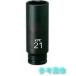 KTC BP3L-21T 9.5sq.����ѥ��ȥ����ѥ����å�(�ǥ���������) ������ˡ21mm ������9.5mm