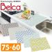 be LUKA (Belca) kitchen half transparent protection mat silicon mat (75×60cm)( thickness 0.5mm) SKM-7560 kitchen mat protection seat sink mat scratch scratch dirt protection mat 