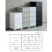�z�R��������ɂ��� �Ǖt�� �`�F�X�g �X���� 5�i ��34 ���s41.5 ����106.1cm ���{�� ���[�P�[�X �v���X�`�b�N �����o�� ���� �ߑ��P�[�X ���ʏ� �q������ �֘A�摜5