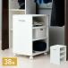  место хранения подставка с роликами . ширина 38 глубина 48 высота 65 cm ECSR-4538 белый ( одноцветный ) шкаф шкаф место хранения шкаф. Nakayama .