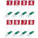  - tachiHATACHI ground * Golf 8 отверстие комплект голубой 80CM paul (pole) BH1505