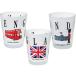  England . earth production England shot glass 3 piece set l glass * tableware Europe miscellaneous goods England earth production 