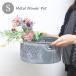 SCANDINAVIAN metal цветок pot S размер посадочная машина горшок садоводство модный 