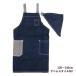  Kids фартук L Denim стиль NV ребенок треугольник ширина комплект мужчина девочка начальная школа симпатичный 