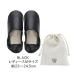  immediately shipping Labas portable slippers M size BLACK mobile slippers stylish school folding lady's 