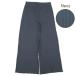 Navy низ брюки леггинсы женский cut and sewn Random ребра талия резина широкий flair накладывающийся надеты свободно модный салон одежда одежда для дома 