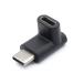 USB Type-C to Type-C терминал вертикальный 90 раз L type изменение адаптер коннектор MacBook iPad Pro Note PC USB3.1 соответствует JTT TCTC01-BK