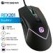 �Q�[�~���O�}�E�X �L�� PCGEAR RGB DPI6�i�K �u���b�N�bPC-SMREX201-K 01-7277 �I�[���d�@