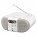 AudioComm CD радио 2 источник питания соответствует белый lRCR-230N 03-5555 ом электро- машина 