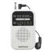 AudioComm 2 частота карман радио белый lRAD-P127N-W 03-7251 ом электро- машина 
