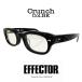 EFFECTOR эффектор crunch/ Clan chiCol. BK чёрный черный очки солнцезащитные очки оригинал модель we Lynn тонн модель внутренний стандартный товар магазин 