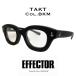 EFFECTOR эффектор TAKT/ такт Col.BKM чёрный коврик очки пластиковая оправа we Lynn тонн модель внутренний стандартный товар магазин 