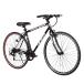  гибридный велосипед велосипед 700x25c Shimano производства 6 ступени переключение скоростей супер-легкий высота уголь элемент сталь рама цвет обод начинающий Flat руль передний и задний (до и после) V тормоз ходить на работу посещение школы 