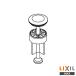 INAX LIXIL A-4560 установка и снятие . вентиль умывание косметика . умывание контейнер умывальник сток для прибор Lixil 