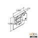 !* производитель прямая поставка только * INAX LIXIL MDCX-1003TX* зеркало шкаф промежуток .1,000mm умывание рука . Lixil контрольный номер 2640