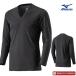  Mizuno MIZUNO breath Thermo нижний одежда тонкий for Daily V шея 9 минут рукав рубашка мужской мужской .. повышение температуры материалы теплоизоляция внутренний рубашка теплый холод . меры C2JAA612