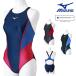  Mizuno MIZUNO.. купальный костюм женский WA одобрение модель STREAM ACE medium cut гонки открытый задний Stream Fit A N2MAB220